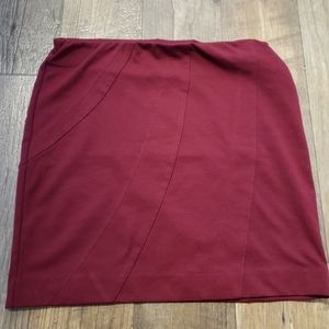 🍁Comfy Cute Cranberry Skirt M